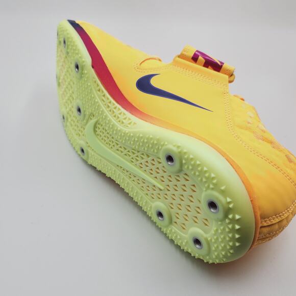 Men Sz 7.5 Nike Track Shoes High Jump Elite Citron FZ9636-800 no spikes new